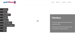 Desktop Screenshot of paintboxuk.com