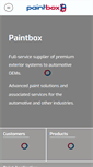 Mobile Screenshot of paintboxuk.com